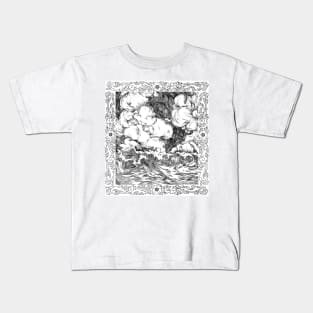 Storm at sea Kids T-Shirt